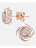 Diamant L'éternel Ohrstecker aus 750 Roségold mit Diamant gedreht in Roségold