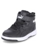 Puma High Sneaker REBOUND JOY FUR JR in Schwarz