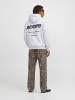 Jack & Jones Kapuzenpullover in Light Grey Melange