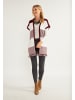 usha FESTIVAL Damen Strickweste in Bordeaux Weiss