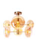 näve Deckenleuchte "ORION" in amber - (L)52 cm x (B)52 cm x (H)38 cm
