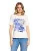 Betty Barclay Basic Shirt mit Placement in Patch Cream/Blue