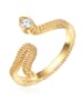 Lulu & Jane Ring gelbgold verziert mit Kristallen von Swarovski® in gelbgold