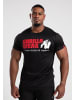 Gorilla Wear Klassisches Trainings-T-Shirt - Schwarz