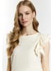 DreiMaster Vintage Damen T-Shirt in Wollweiss