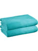 Erwin Müller Baumwolle Sommer-Decke 2er-Pack Siena in türkis
