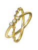 GoldDream 333 Gelbgold - 8 Karat Damen Ringe Crossed Fingerring  60 (19,1)