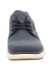 rieker Sportlicher Schnürschuh in blau
