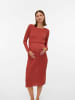 mama licious Kleid in Chili Oil