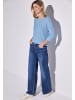 Street One Strick-Look Shirt in Blau