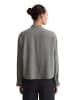 Marc O'Polo Bluse relaxed cropped in Warm Granite Melange