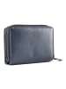 Greenburry Nappa Geldbörse RFID Schutz Leder 14 cm nacy-tan