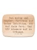 Mr. & Mrs. Panda Holz Servierbrett Spruch Mutig zu sich selbst s... in Transparent