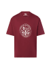 Finshley & Harding London T-Shirt in bordeaux