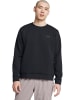 Under Armour Fleecejacke/Fleecepullover "Ua Unstoppable Flc Crew Eu" in Schwarz