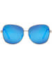 BEZLIT Herren Sonnenbrille in Blau Gold