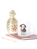 Mr. & Mrs. Panda Häferl Hund Entspannen mit Spruch in Transparent