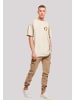 F4NT4STIC Oversize T-Shirt Pinocchio Sundowner in sand