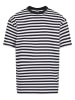 Urban Classics Urban Classics Herren Regular Stripe Tee in white/black
