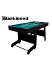 Blackwood Billardtisch Junior 5' - klappbar in Grün 152x76x78cm
