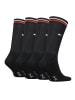 Tommy Hilfiger Socken TH UNI TJ SOCK 4P ICONIC in Schwarz