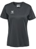 Hummel T-Shirt Hmlauthentic Damen in ASPHALT