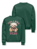 KIDS ONLY Sweatshirt KOGBILA L/S OVZ BEAR in pineneedle