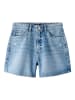 name it Shorts in Light Blue Denim