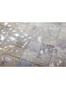 Kayoom Fellteppich – Rocket 110 80 x 150 cm in grau - silber - rechteckig