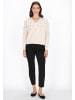 Usha Women Sweater in cream melange