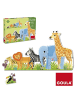 Jumbo Goula Puzzle XXL Dschungel, von klein bis groß - 16 Teile