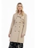 DreiMaster Damen Klassischer Trenchcoat in Beige