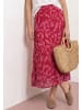 Street One Maxi-Rock aus Chiffon mit floralem Print in salsa red