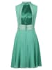 Vera Mont Cocktailkleid mit Spitzeneinsatz in Light Green