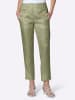 Heine Leinenhose in oliv