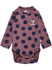 Hummel Hummel Druckknopf Strampler Hmldotty Mädchen in ROSE BROWN