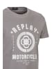 Replay T-Shirts BASIC JERSEY 30/1 in BLACK