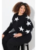 Ulla Popken Pullover in schwarz