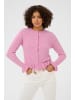 Kaffe Strickjacke KAemma Regular fit in Pink Frosting Melange