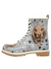 Dogo Longe Boots - Hello My Hooman in Blau 42