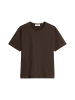 Marc O'Polo DENIM T-Shirt relaxed in Chocolate Brown