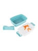 Sigikid Kindergarten-Set Trinkflasche & Brotdose Fuchs in Blau/Orange Fuchs