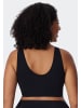 Schiesser Bustier mit Pads in Schwarz