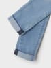 name it Jeanshose slim fit in light blue denim