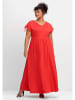 sheego Jerseykleid in rot