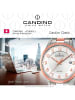 Candino Analog-Armbanduhr Candino Classic roségold, silber groß (ca. 40mm)