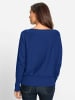 Heine Fledermauspullover in royalblau