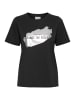 ICHI T-Shirt IHFREIDA SS - 20115529  T-Shirt mit Print in Weiß