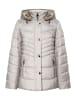 Betty Barclay Outdoorjacke mit abnehmbarer Kapuze in Silver Cloud