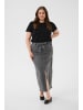 KAFFE curve Denimrock KCally Regular fit in Medium Grey Denim
